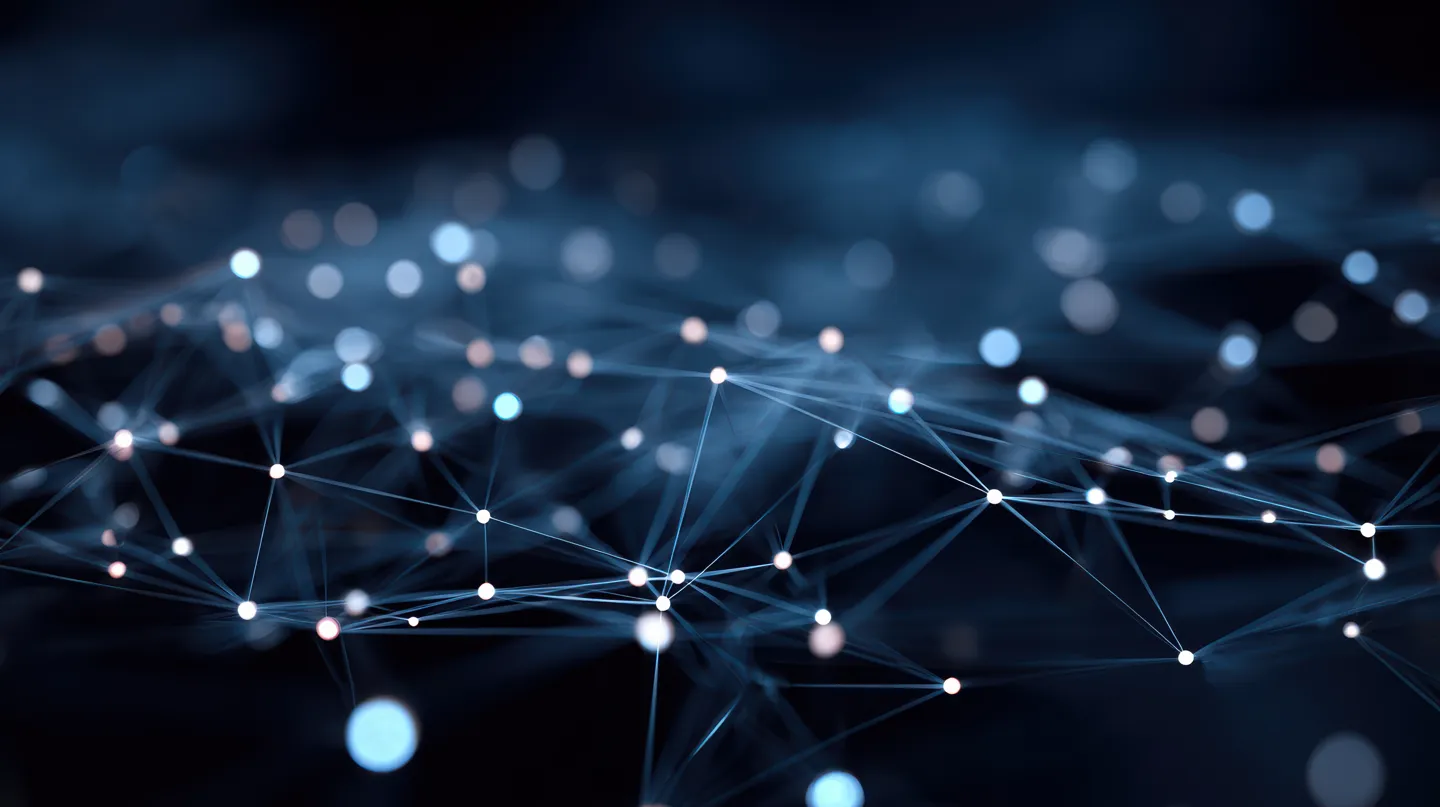 abstrakcja cyfrowej sieci